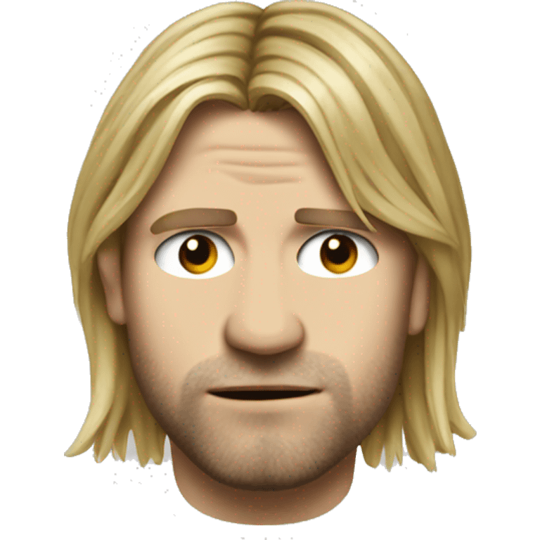 Kurt Cobain mind-blowing emoji emoji