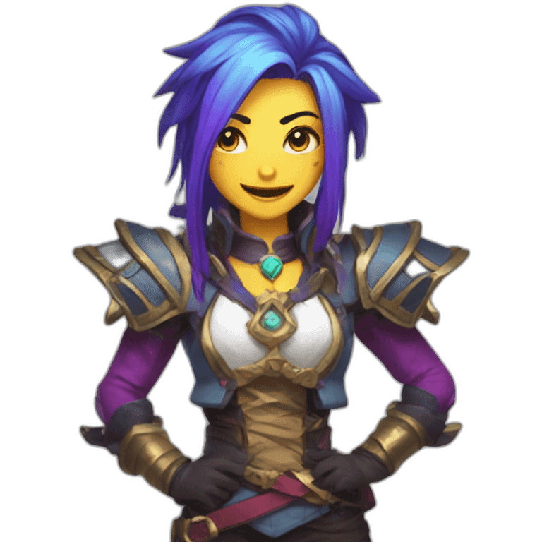 Jinx from arcane emoji