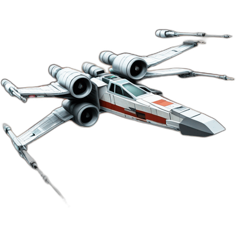 X-wing starfighter emoji