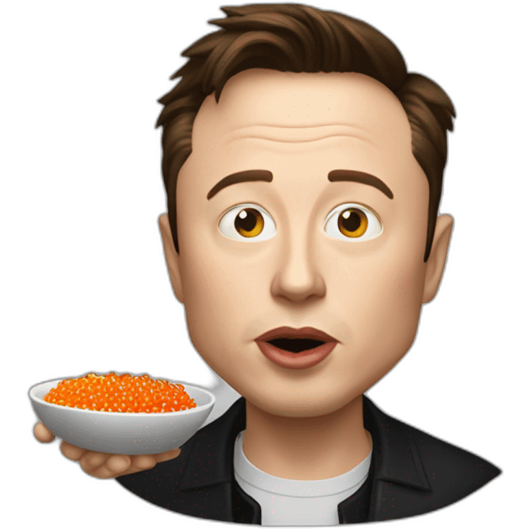 elon-musk-eating-caviar emoji