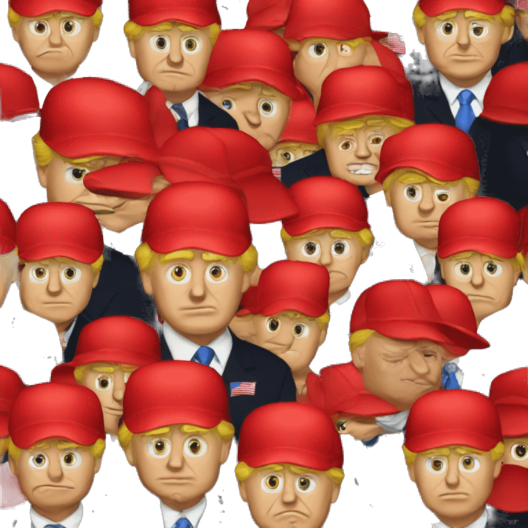 donald trump red hat emoji