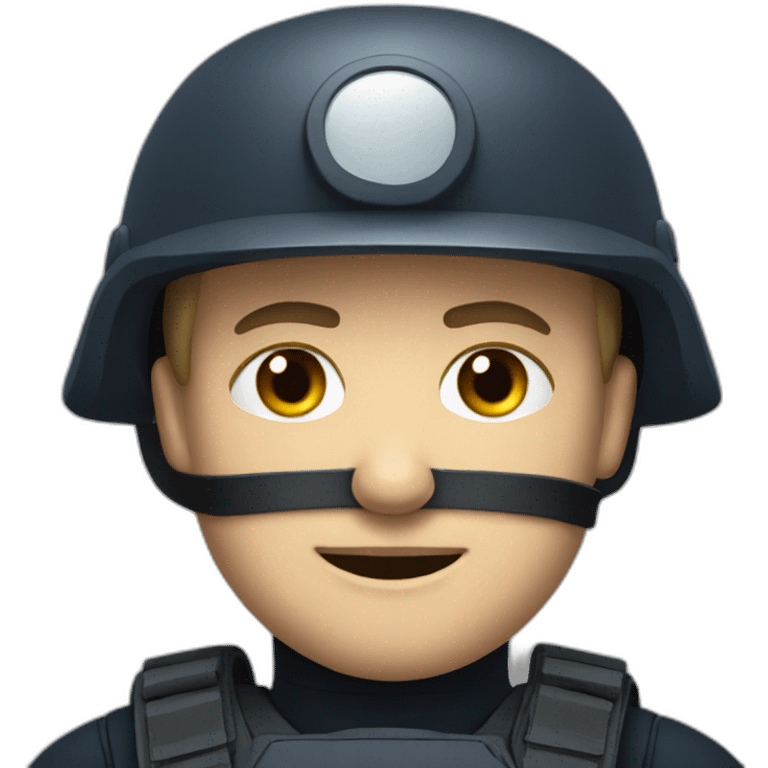 riot policeman emoji