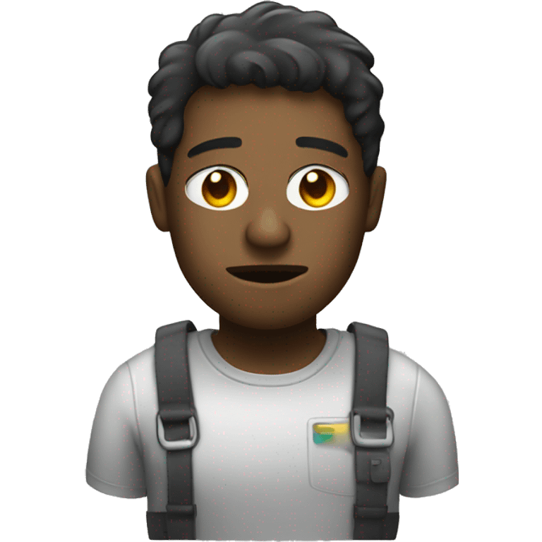 burnt out tech employee emoji