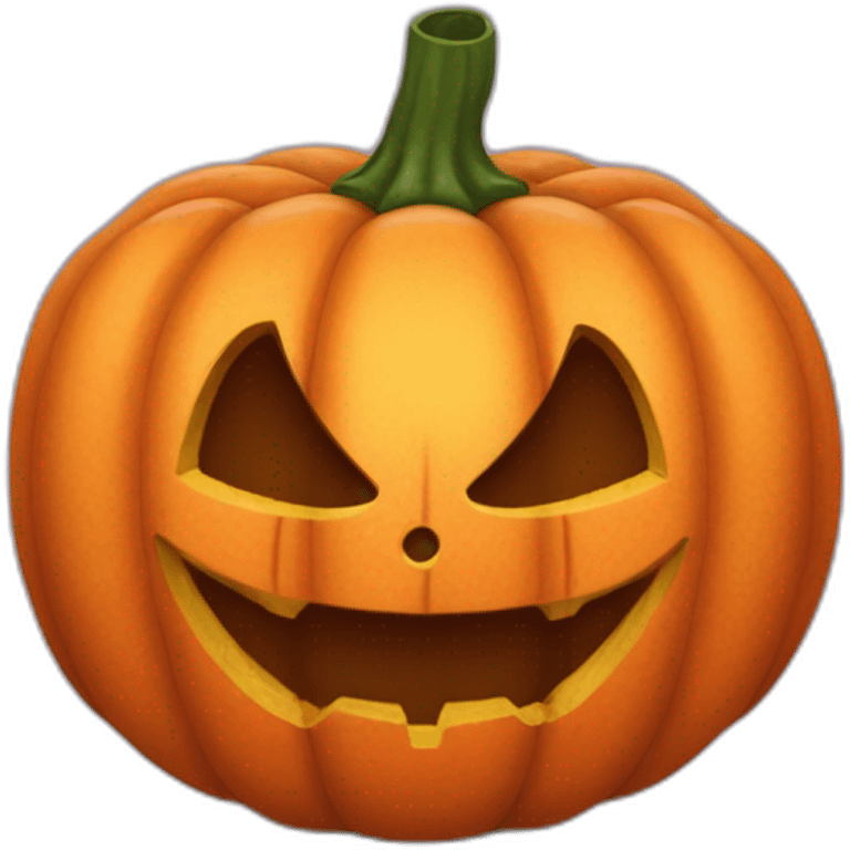 Citrouille d'Halloween possédée emoji