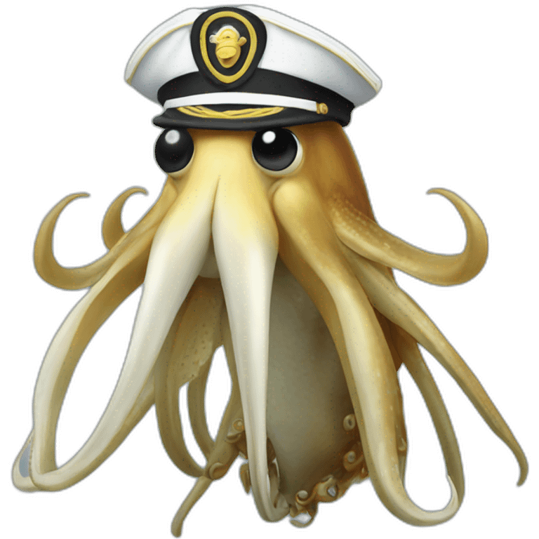 Captain Cuttlefish emoji