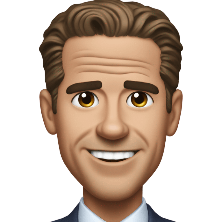 Hunter Biden winking emoji