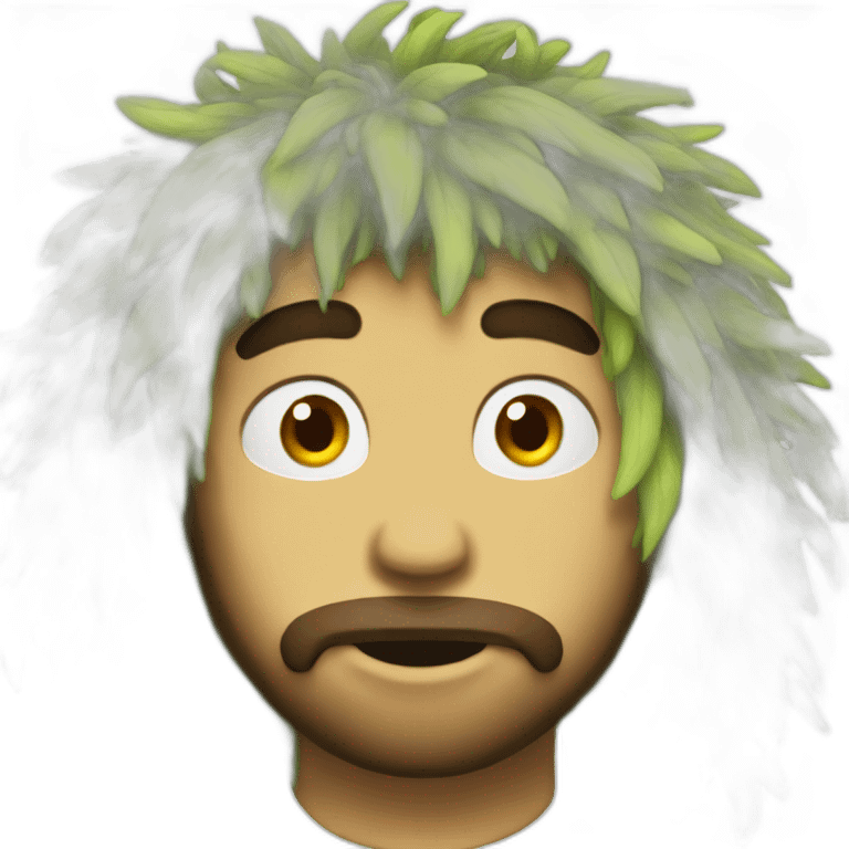 Shaggy weedfire emoji