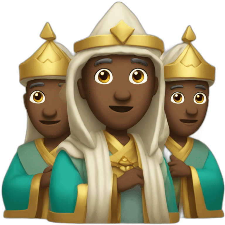 three wise men emoji