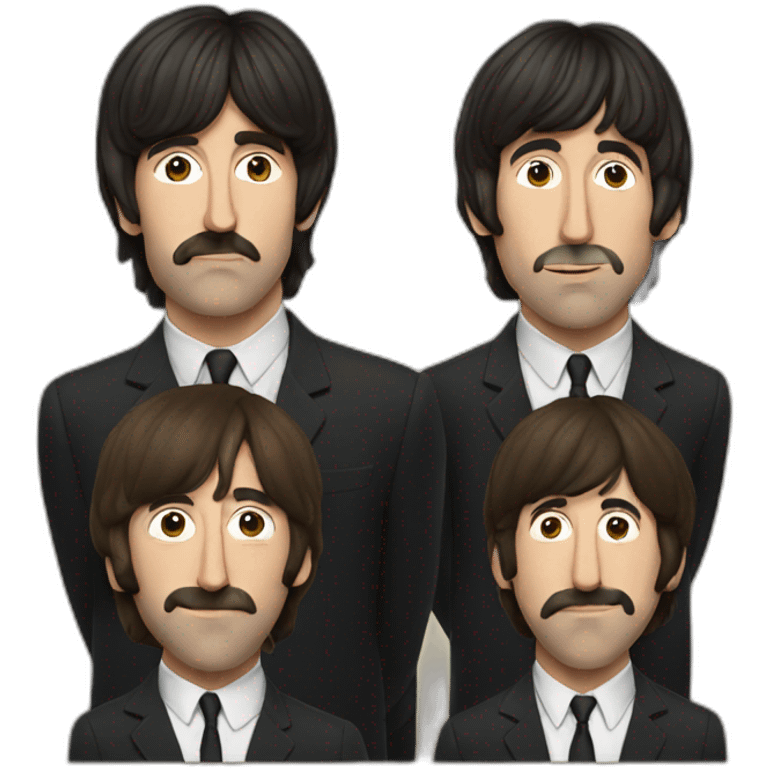 the Beatles emoji