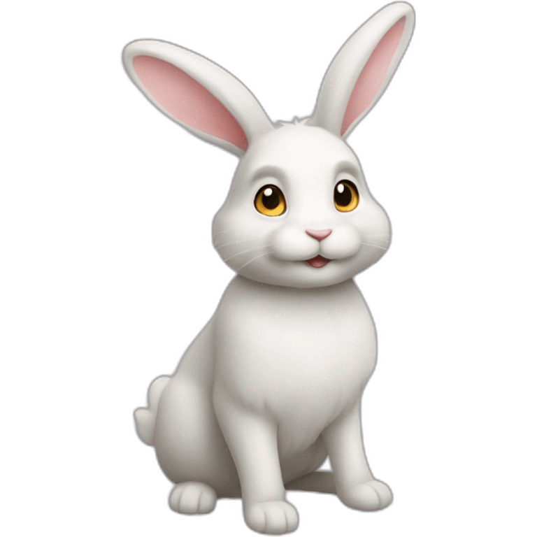 lapin-crétin emoji