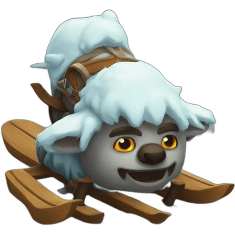 sven dota 2 skiing emoji