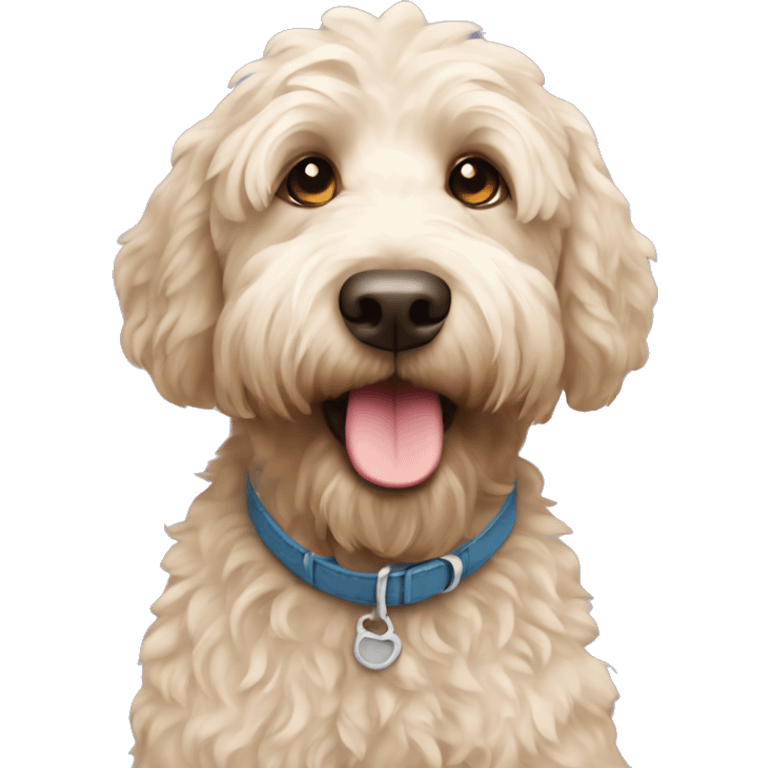 Labradoodle  emoji