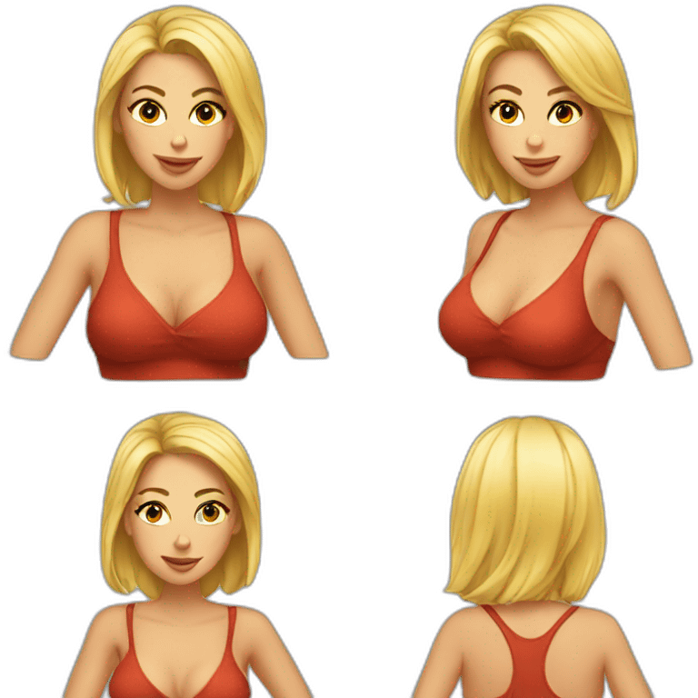 Sexy woman emoji