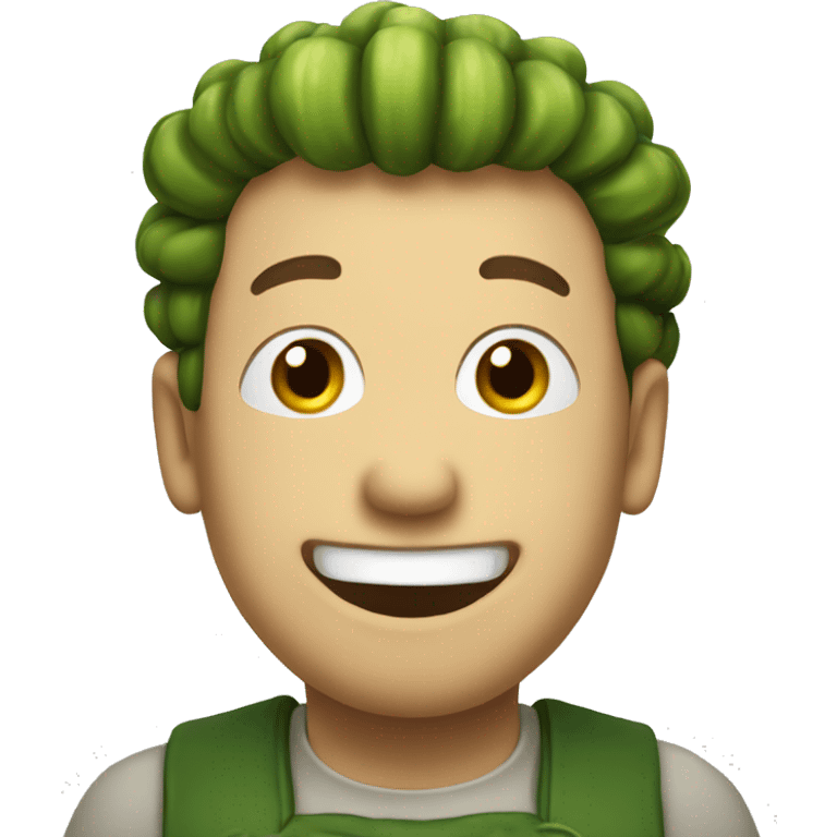 Pickles Man Smiling emoji