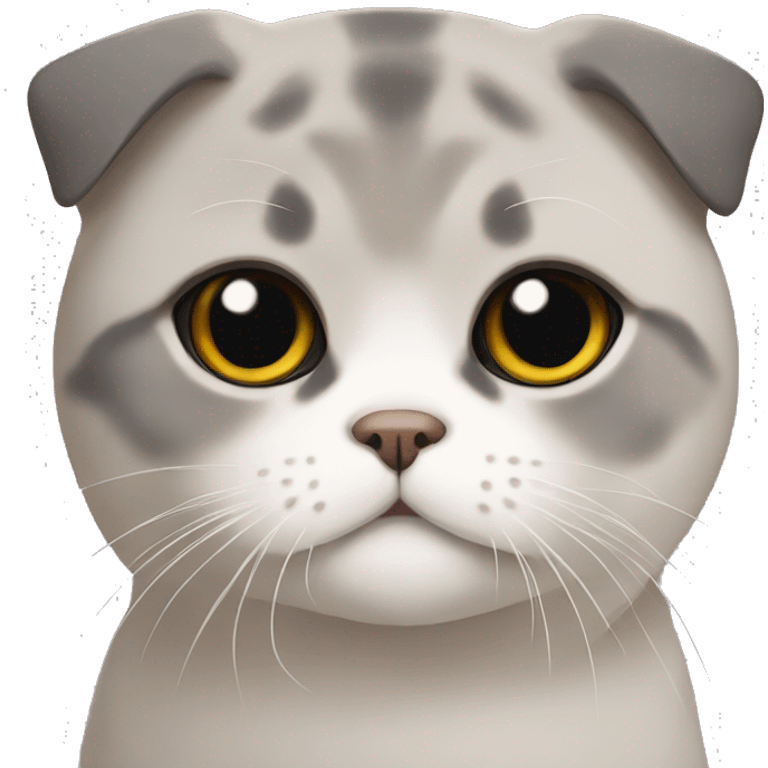 Scottish fold emoji