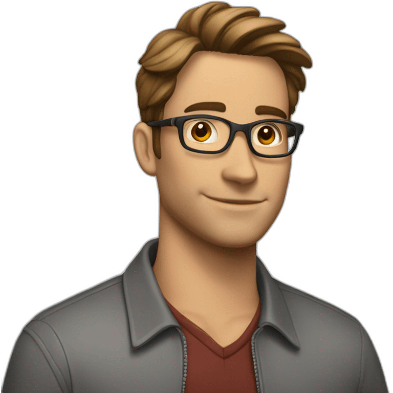 Christopher Cavallo dans une smart emoji