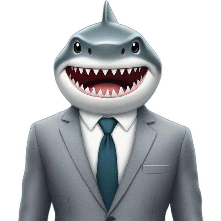 shark in suit emoji