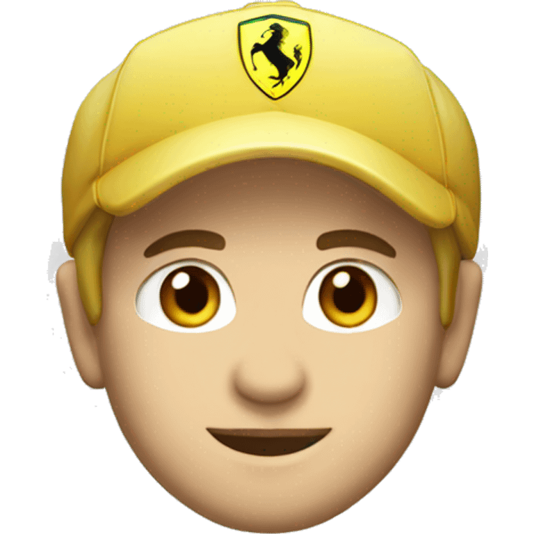 A Ferrari F1 number 16 emoji