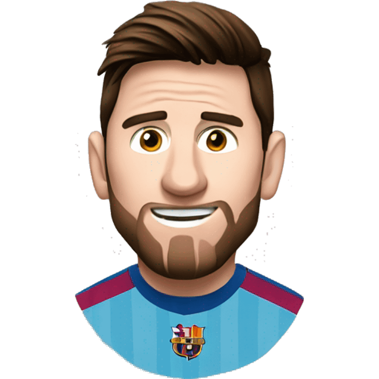 Messi sur un chibrr emoji