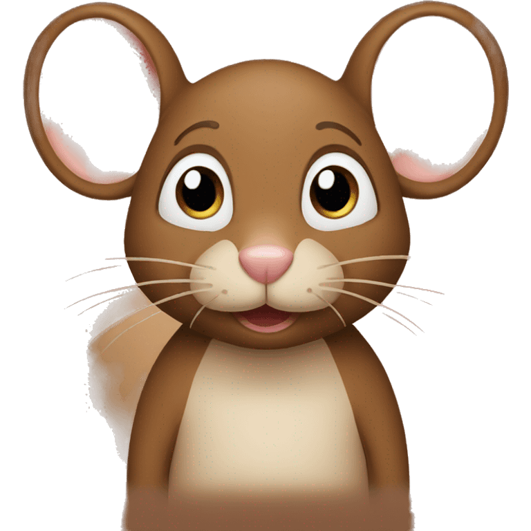 brown mouse jerry emoji