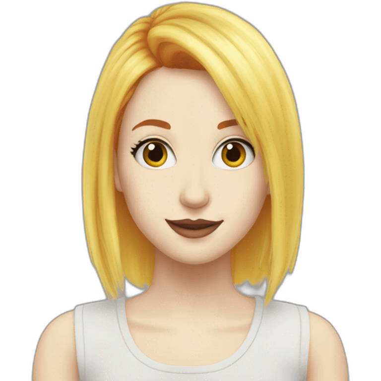 Hayley Williams blonde emoji