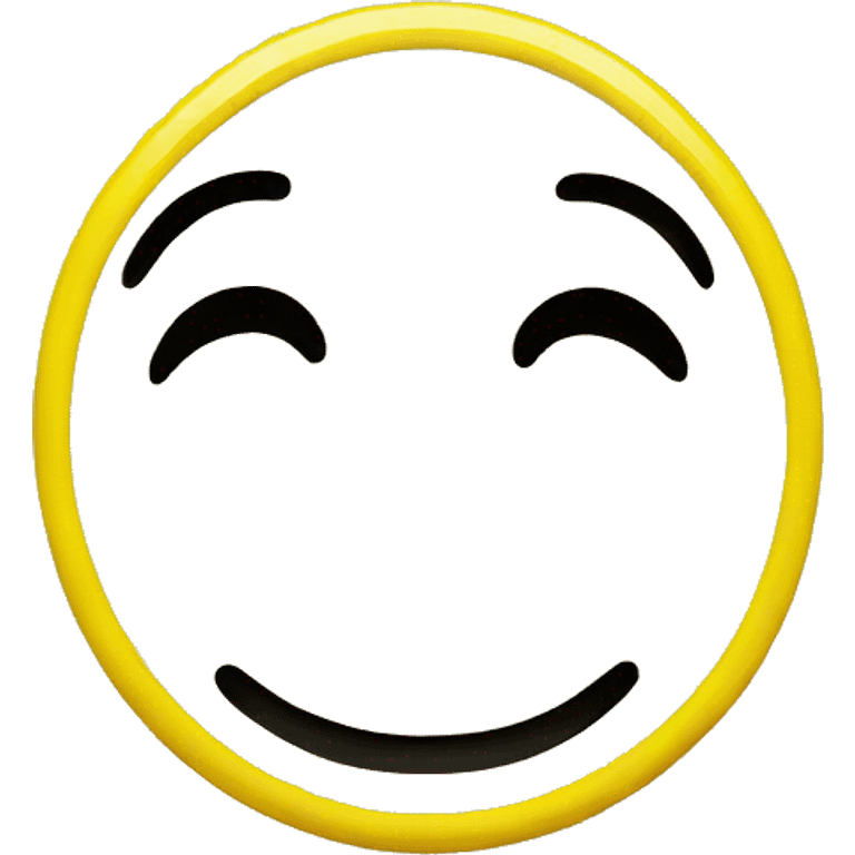 yellow happy face emoji