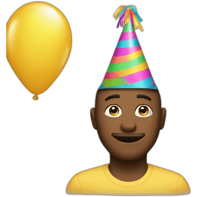 party hat human from Ohio emoji