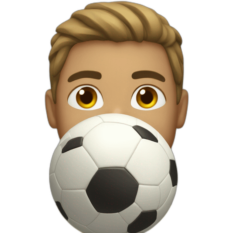 Soccer man emoji