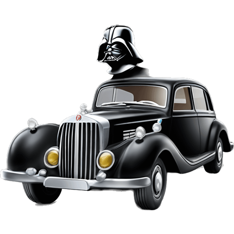  Darth Vader’s 1943 hot wheels WW2 Mercedes German Staff Officer’s 4-door Car emoji