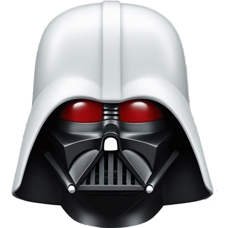 Darth Vader, white skin with a beard and a white "Z" and a red square around it on its helmet emoji