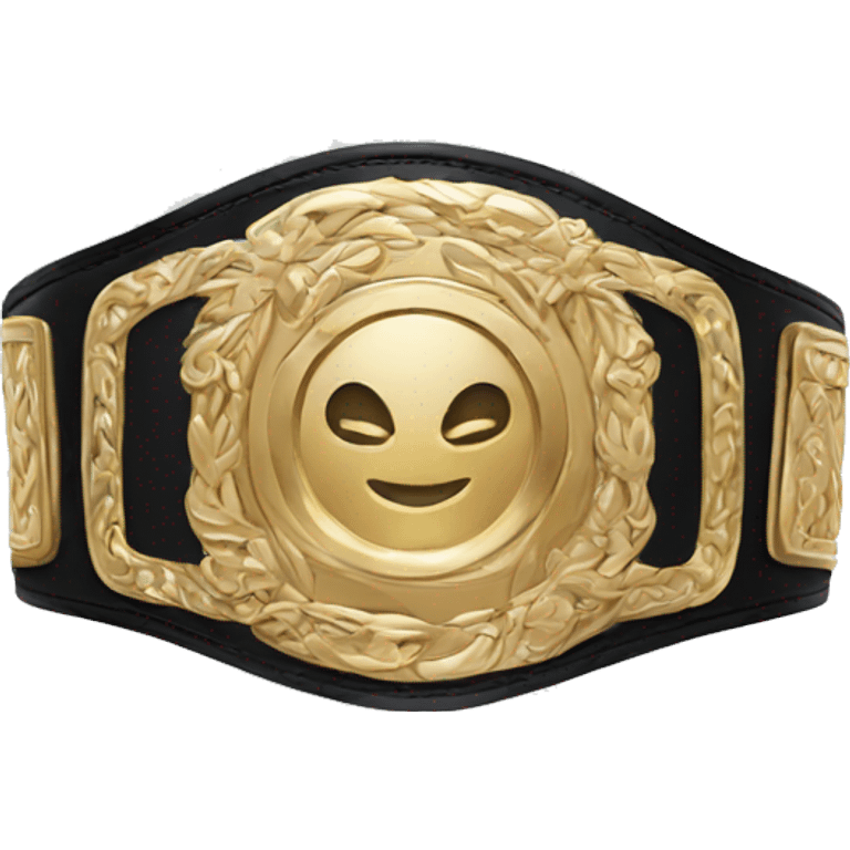 Champion Belt emoji