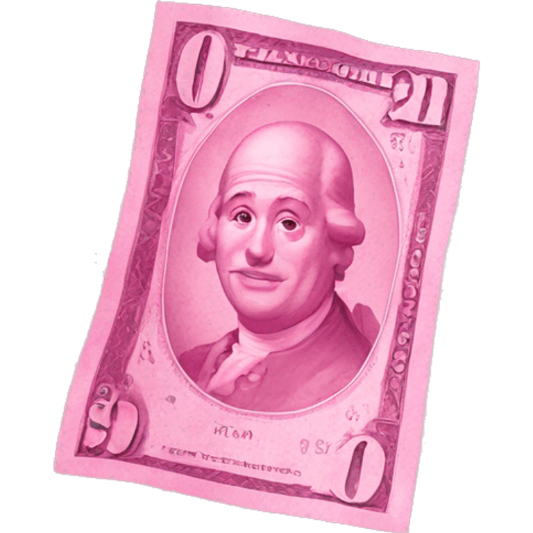 pink money emoji