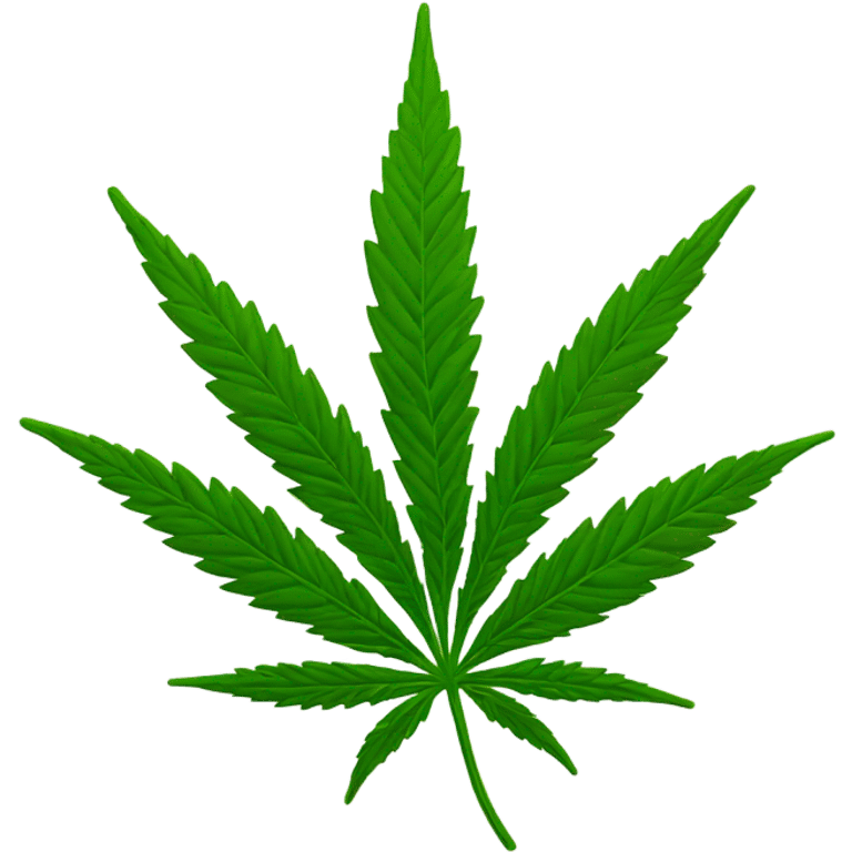 Cannabis plant emoji