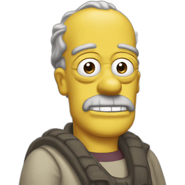 Father of Homer Simpson emoji