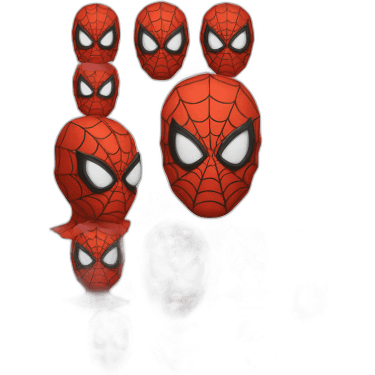 Head Spiderman (the héros) emoji