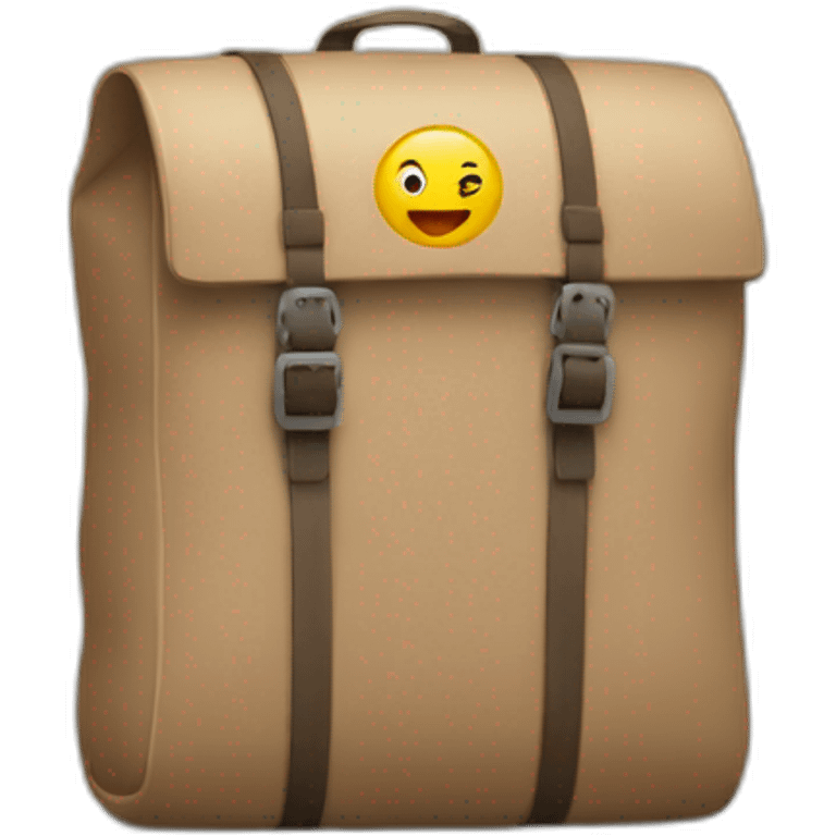 Delivery backpack emoji