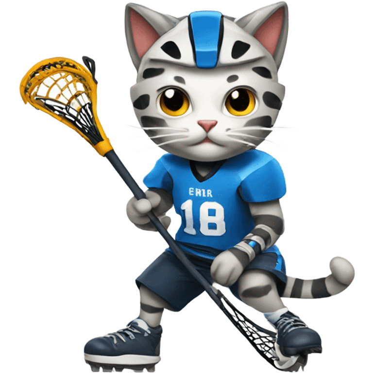 Lacrosse cat emoji