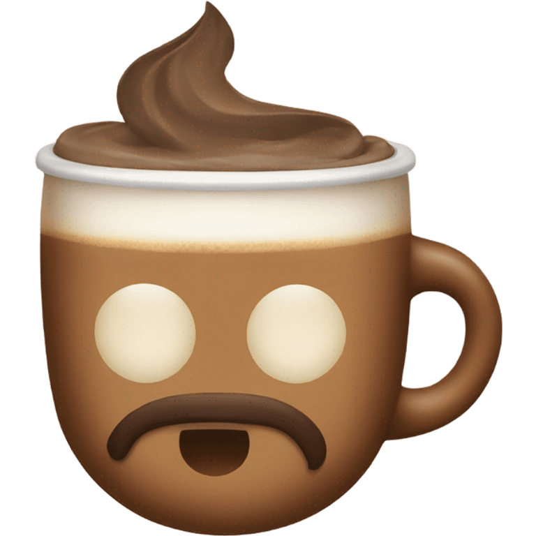 Aesthetic coffee emoji