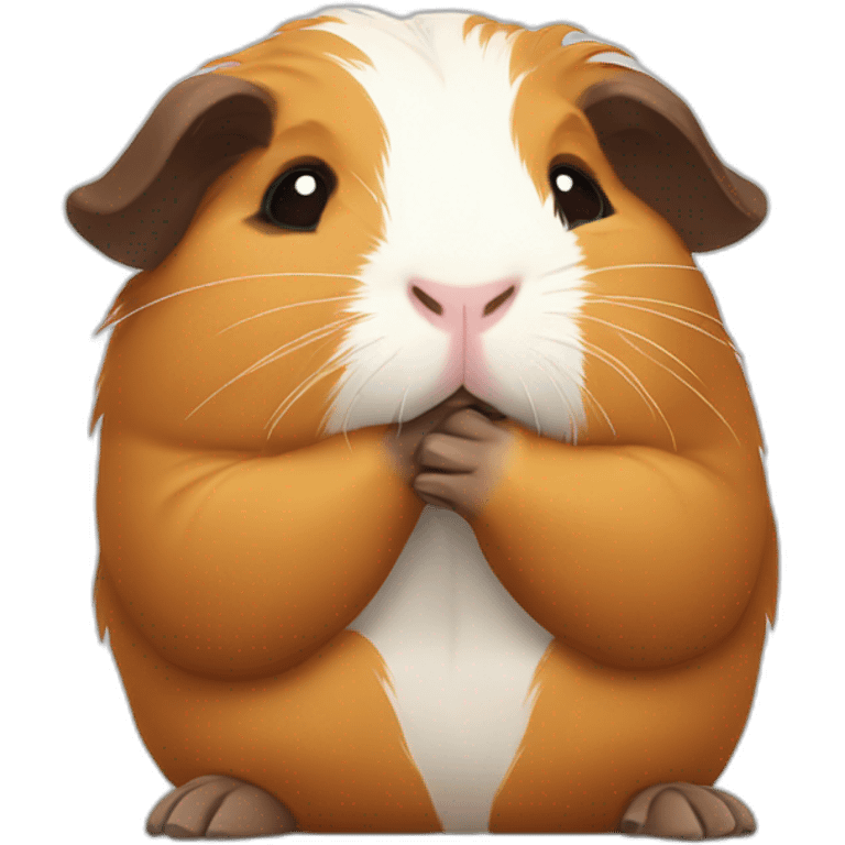 guinea pig facepalm emoji