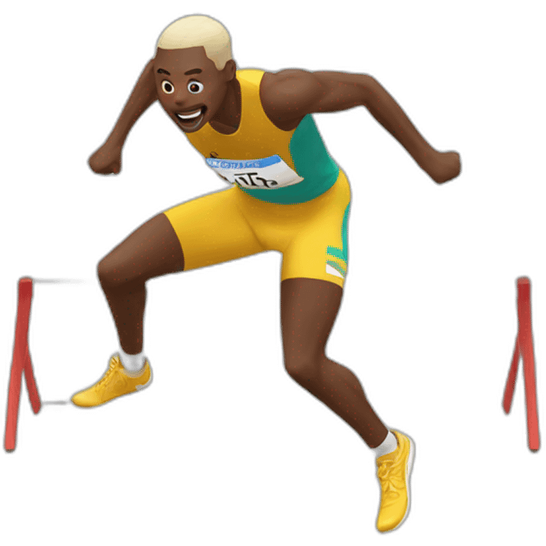 Hurdler emoji