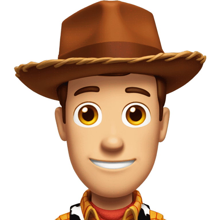 woody face from toy story emoji