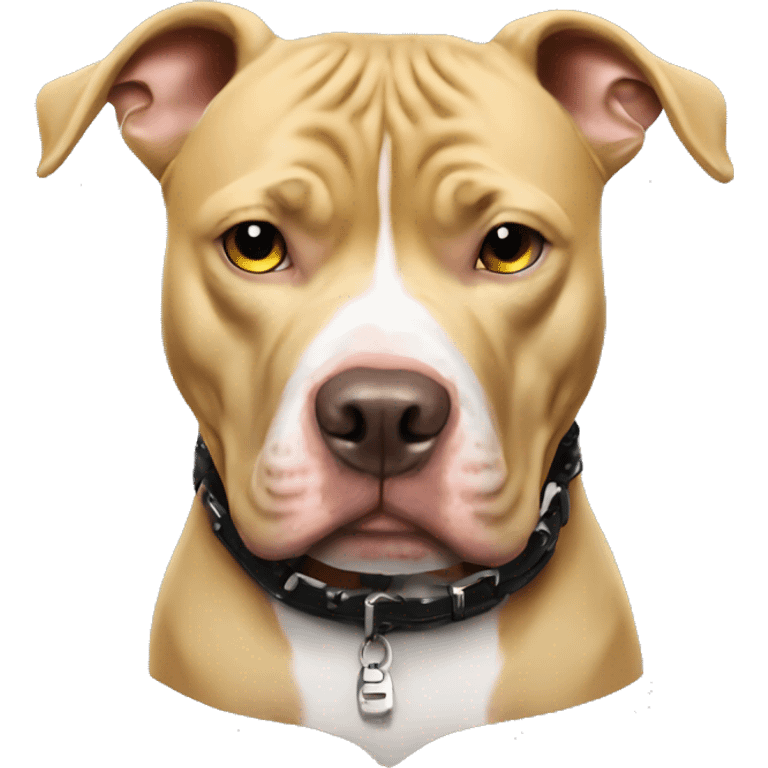 Gangster blonde pitbull emoji