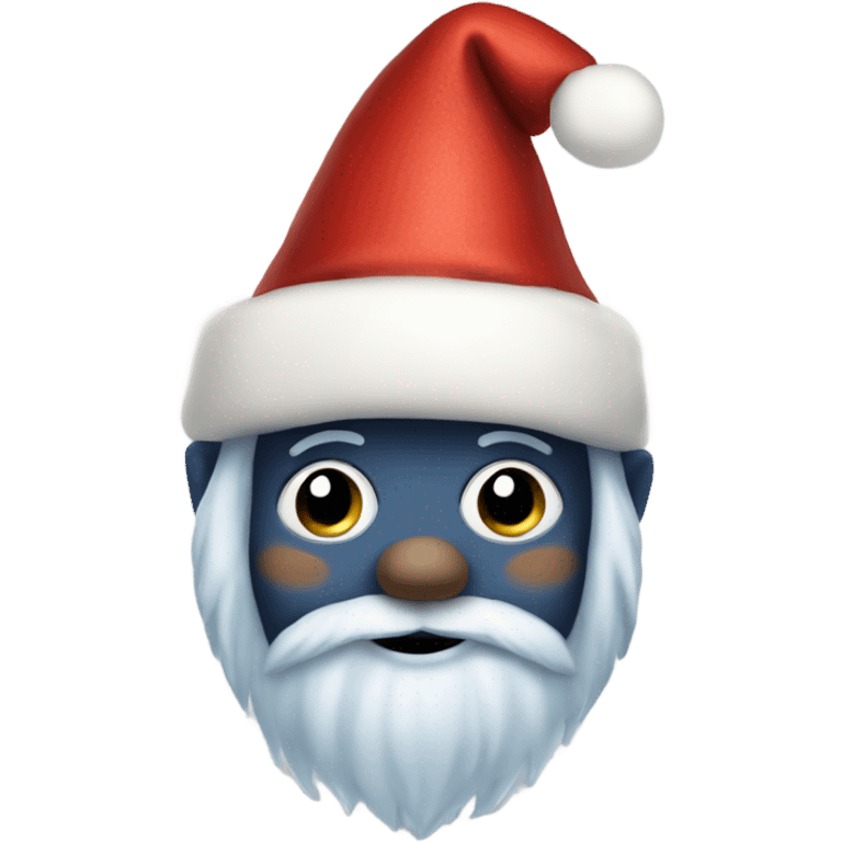 Cutesy Christmas gonk emoji