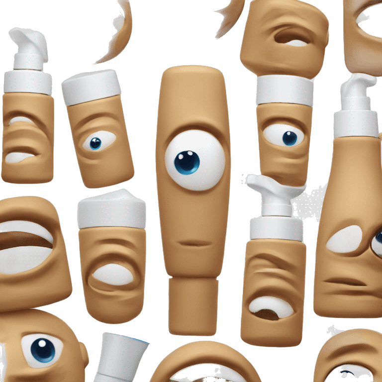 bottle eye cream cerave style  emoji