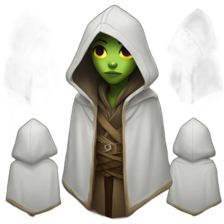 hooded jedi in world of warcraft emoji