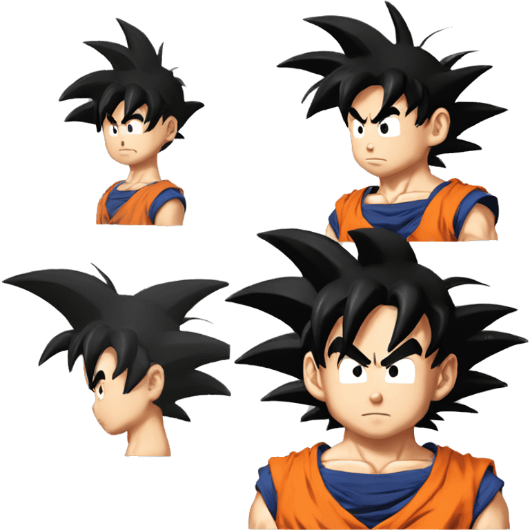 Goku dragon ball z emoji