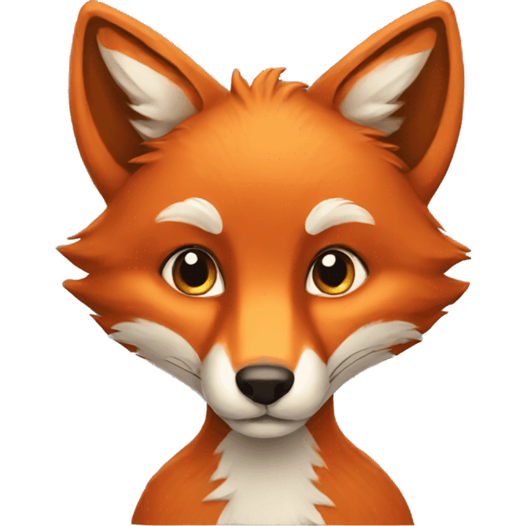 cartoon fox  emoji