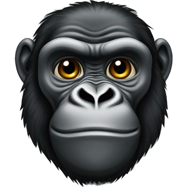 Gorilla with tattoo  emoji