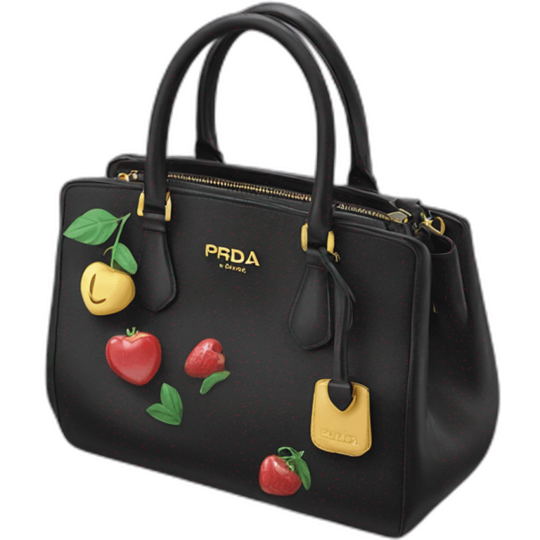 prada bag emoji