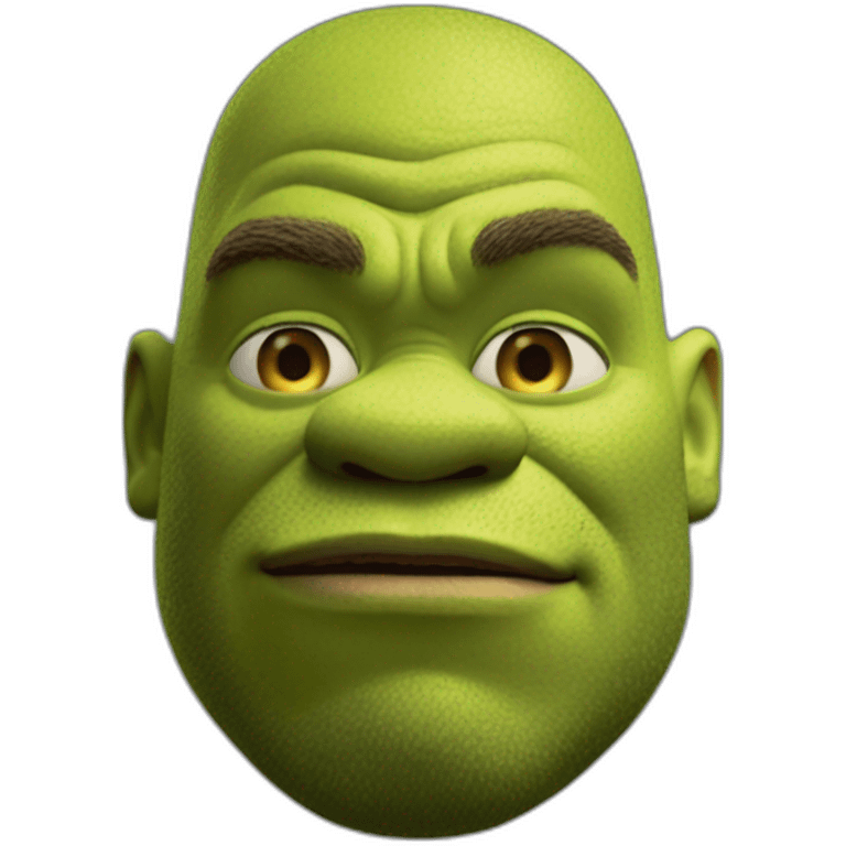 Shrek giga chad emoji